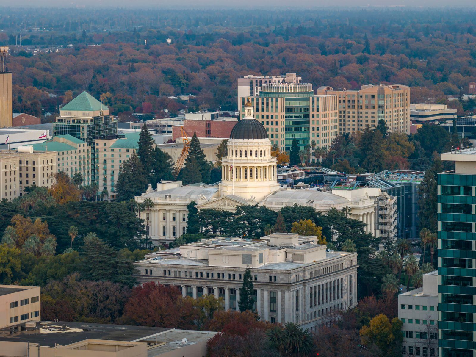 State capitol from above — NASPO ValuePoint serves public entities across the states