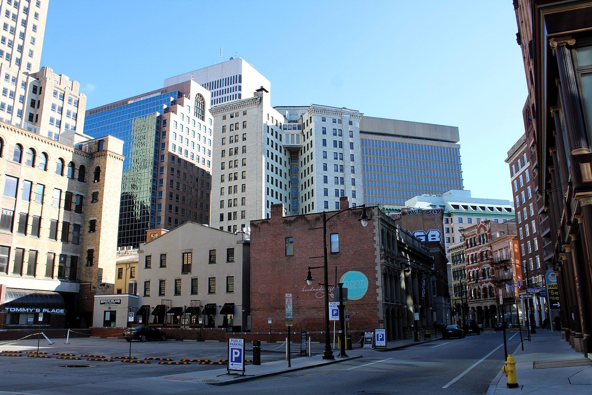 The Providence, Rhode Island skyline